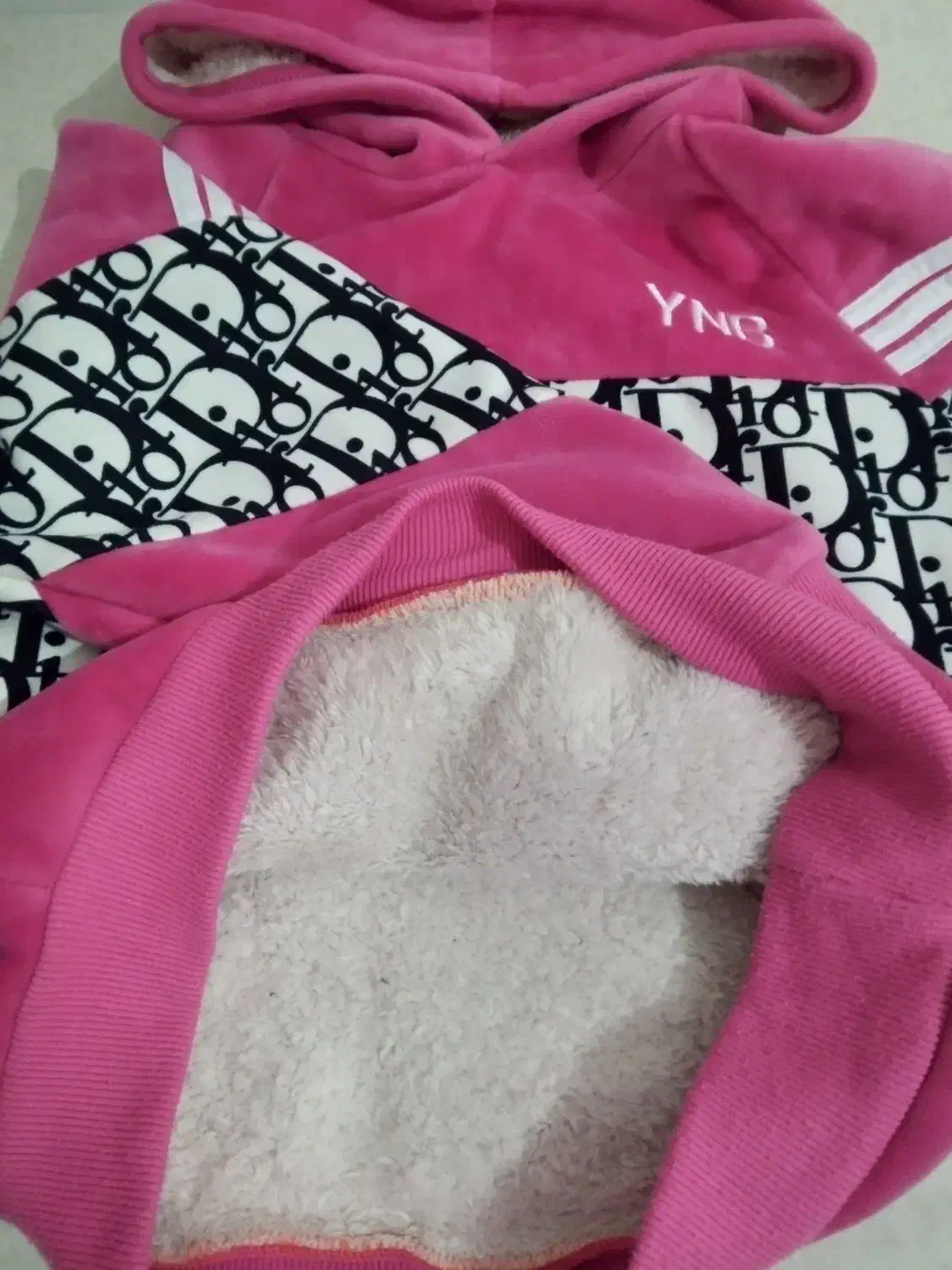 ست هودی شلوار تو کرکی مخمل|لباس|زنجان, |دیوار