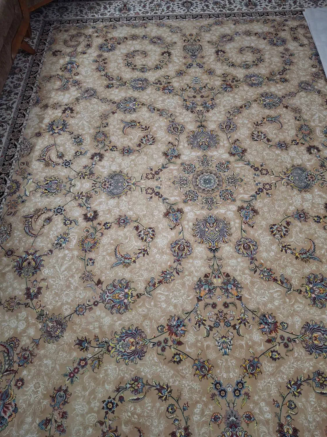 فرش 1200 شانه 12متری بسیار تمیز و زیبا|فرش|فولادشهر, مسکن مهر فولادشهر|دیوار