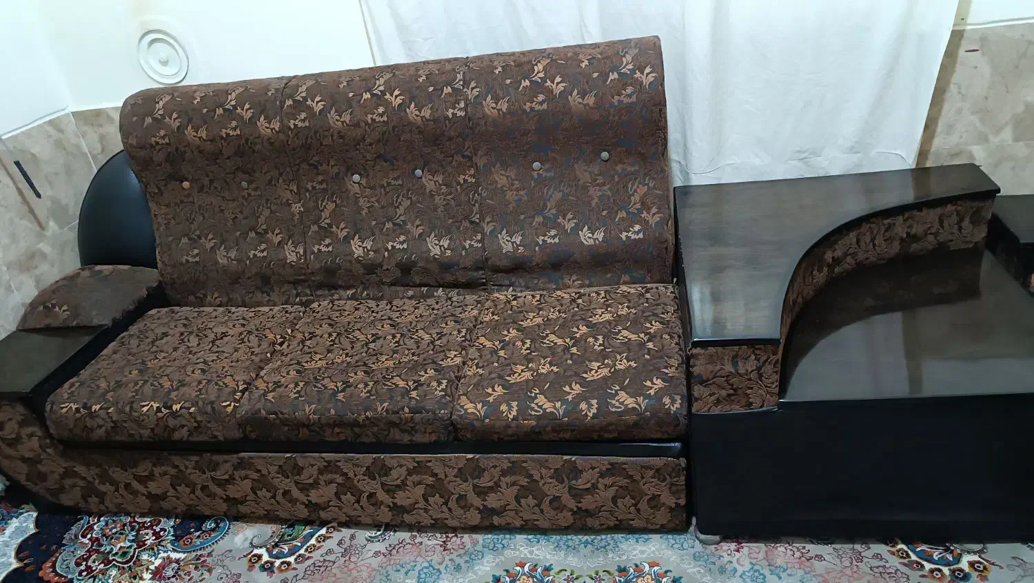 مبل ال ۷نفره|مبلمان خانگی و میز عسلی|شیراز, سیاه سنگ|دیوار