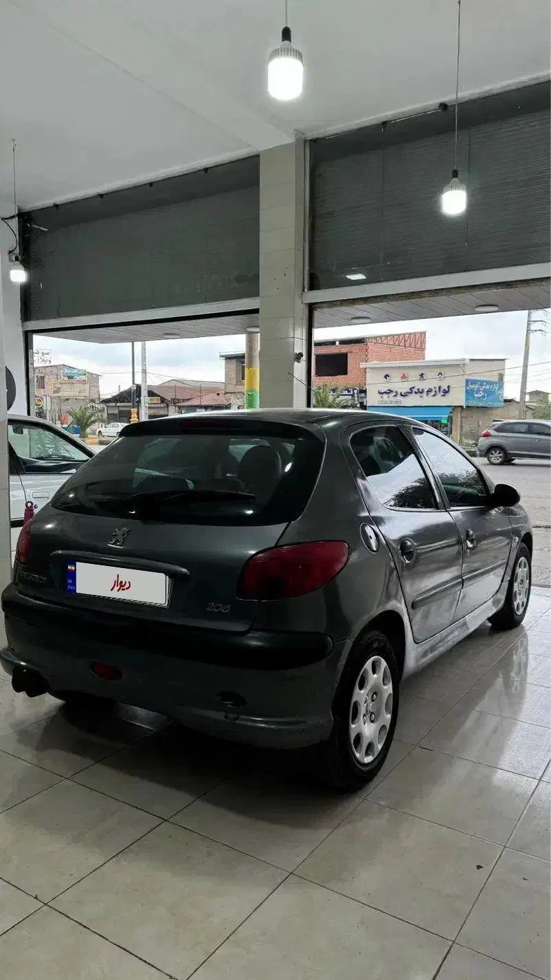 پژو۲۰۶تیپ۳مدل۸۹|خودرو سواری و وانت|گرگان, |دیوار