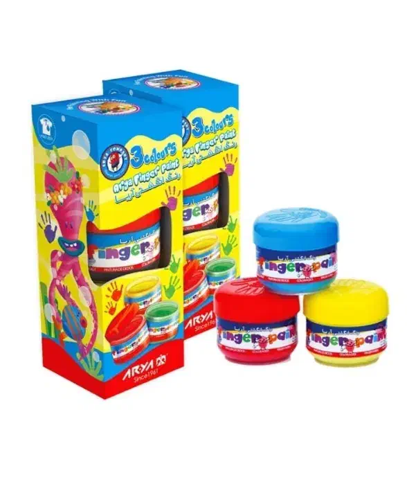 رنگ انگشتی ۳تایی آریا|لوازم التحریر|مشهد, شهید بهشتی|دیوار