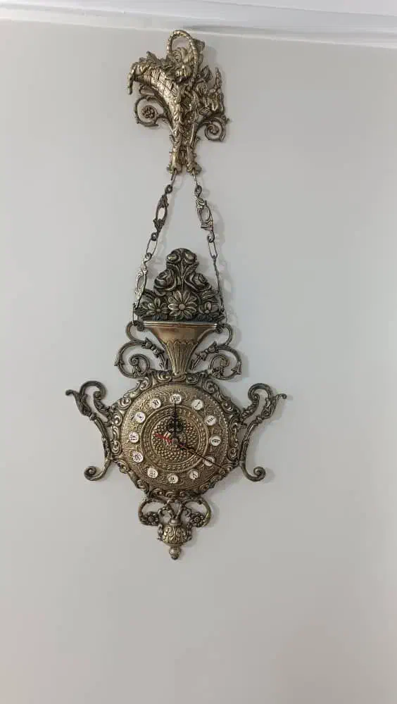 ساعت برنزی|ساعت دیواری و تزئینی|همدان, |دیوار