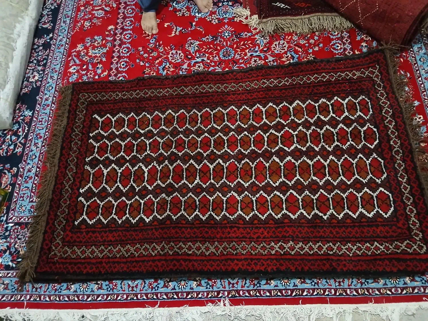 قالیچه دست بافت پشمی|فرش|مشهد, جانباز|دیوار