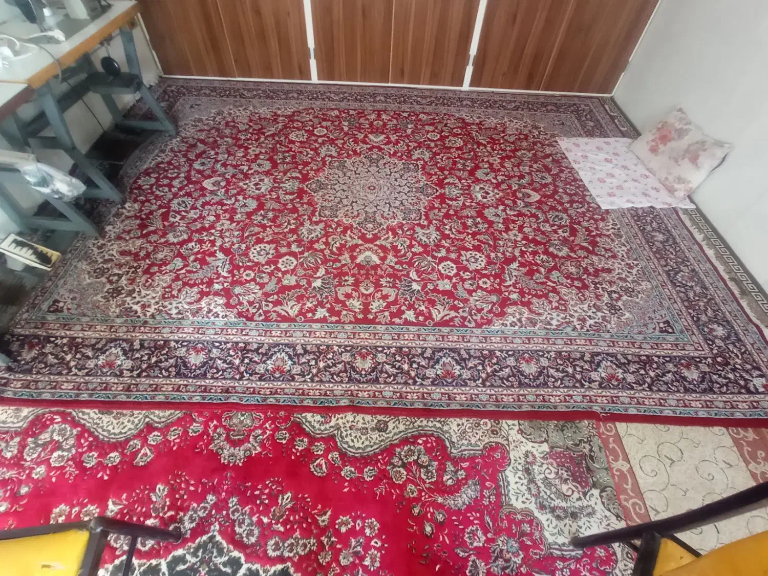 فرش دست دو|فرش|قم, نیروگاه|دیوار