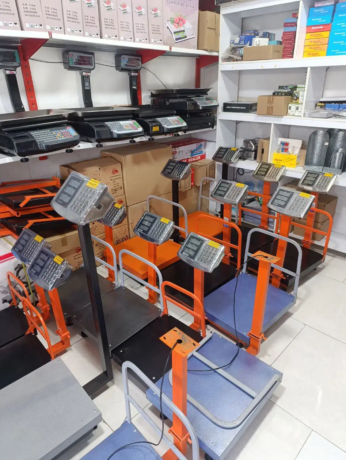 فروش انواع ترازو باسکول|فروشگاه و مغازه|گنبد کاووس, |دیوار