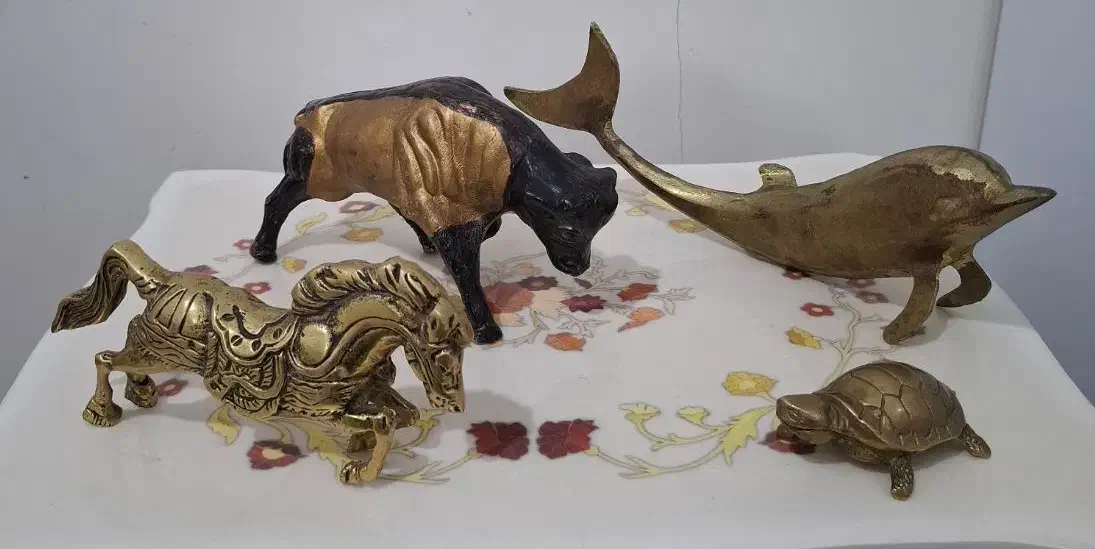 دکوری برنجی قدیمی|کلکسیون اشیاء عتیقه|تهران, والفجر (افسریه)|دیوار