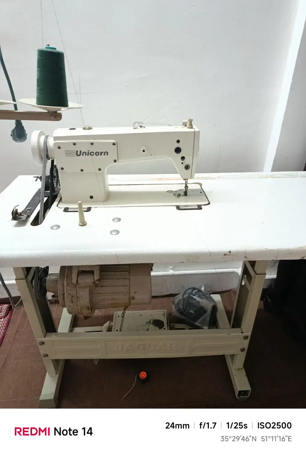 چرخ خیاطی صنعتی راسته دوز|چرخ خیاطی و ریسندگی|بهارستان, |دیوار