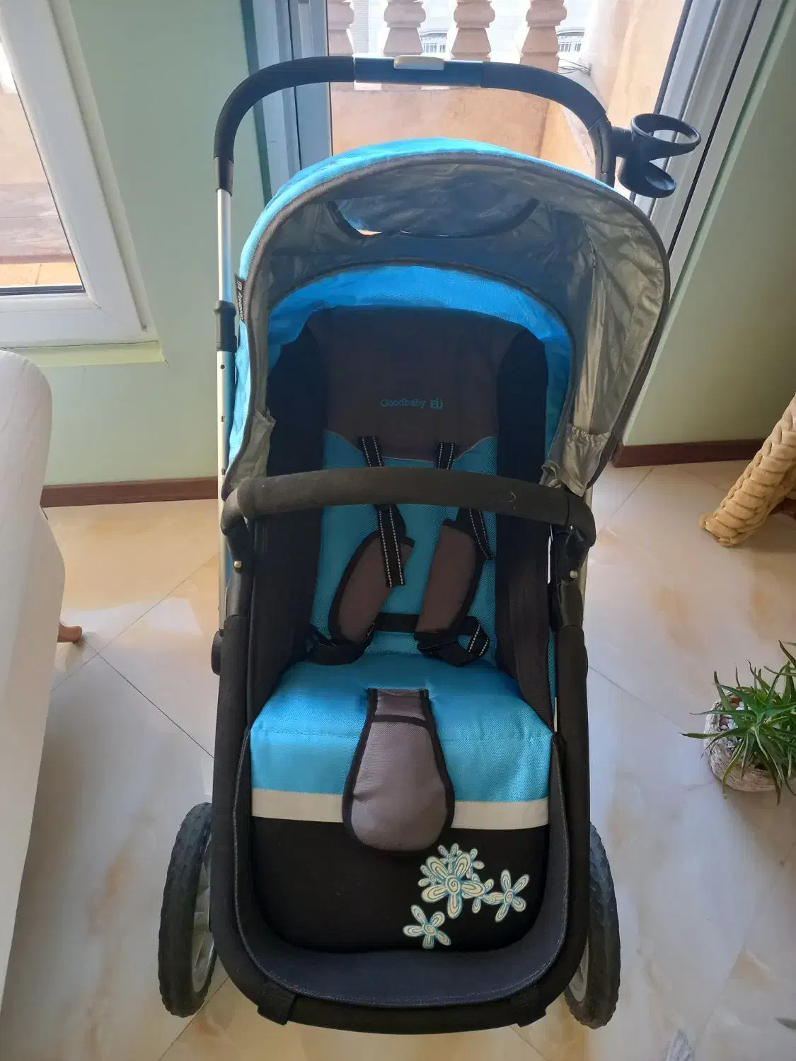 کالسکه + صندلی ماشین کودک(کریر)|کالسکه و لوازم جانبی|کرج, مهرویلا جنوبی|دیوار