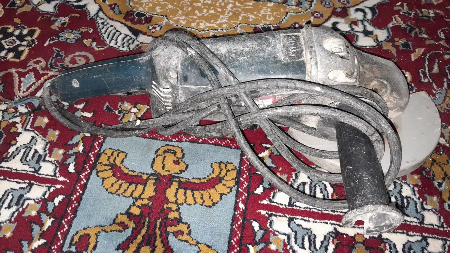 سنگ فرزبزرگ|ابزارآلات|کلاله, |دیوار