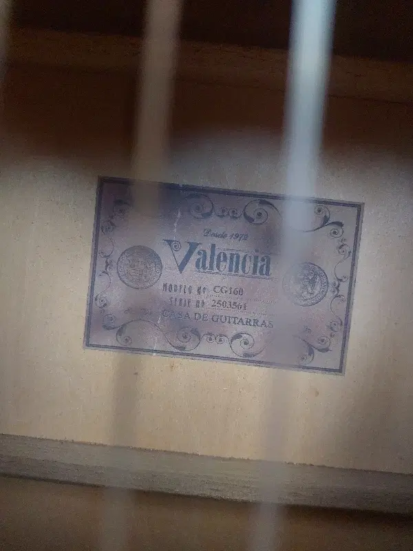 گیتار Valencia CG160|گیتار، بیس، امپلیفایر|سنندج, |دیوار