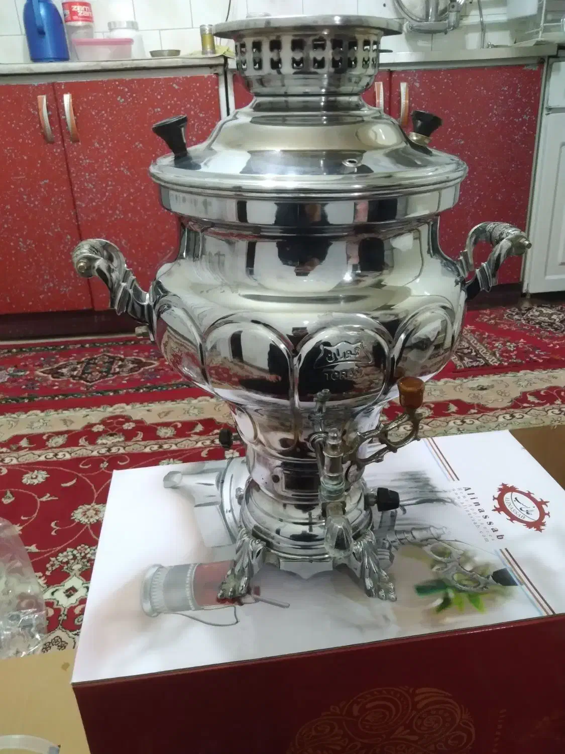 سماور گازسوز|سماور، چایساز، قهوهساز|معصومیه, |دیوار