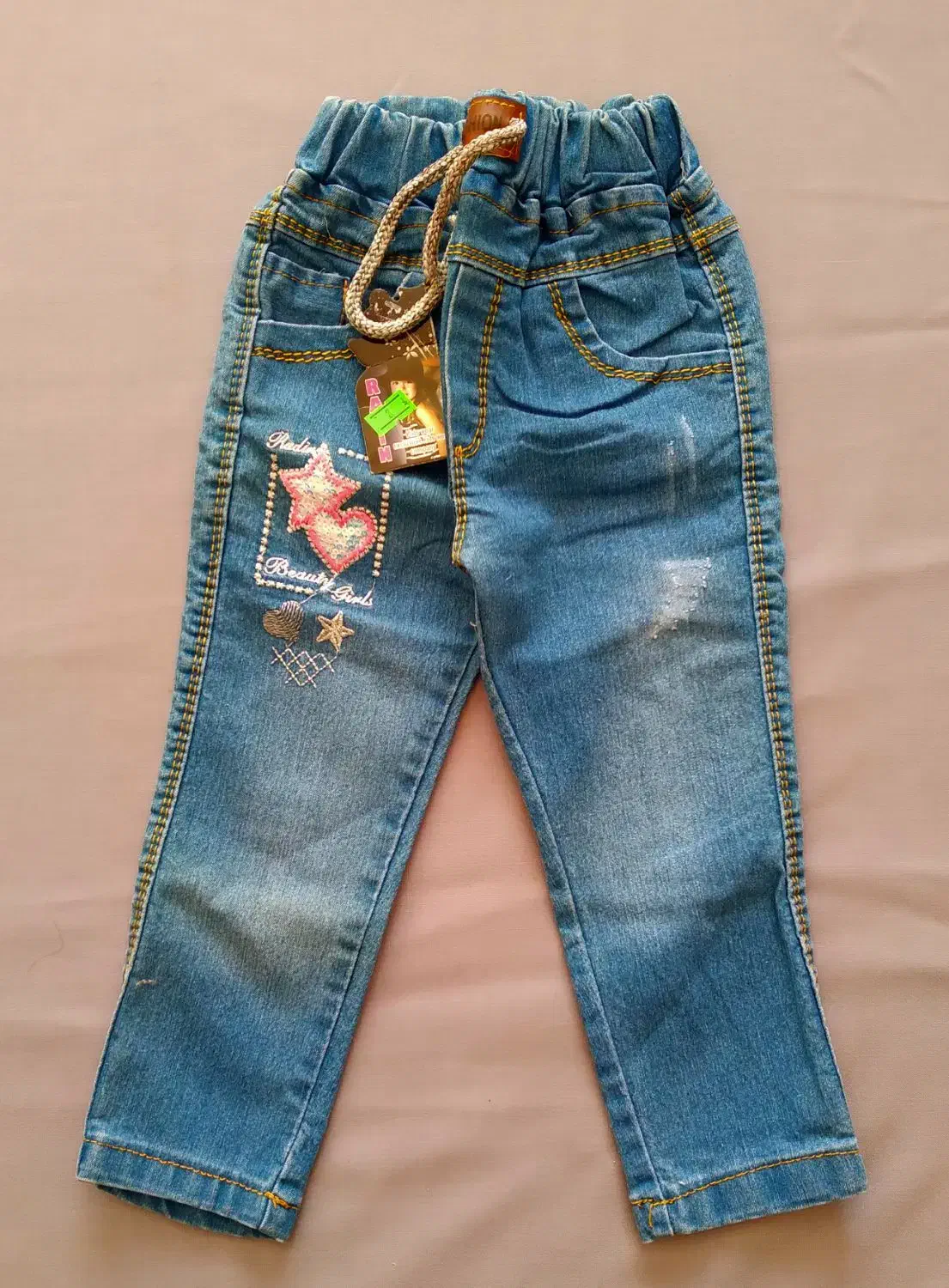 شلوار لی بچگانه|کفش و لباس بچه|فردوس (خراسان), |دیوار