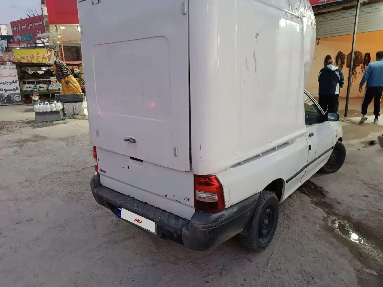 وانت پراید مسقف|خودرو سواری و وانت|خرم‌آباد, |دیوار