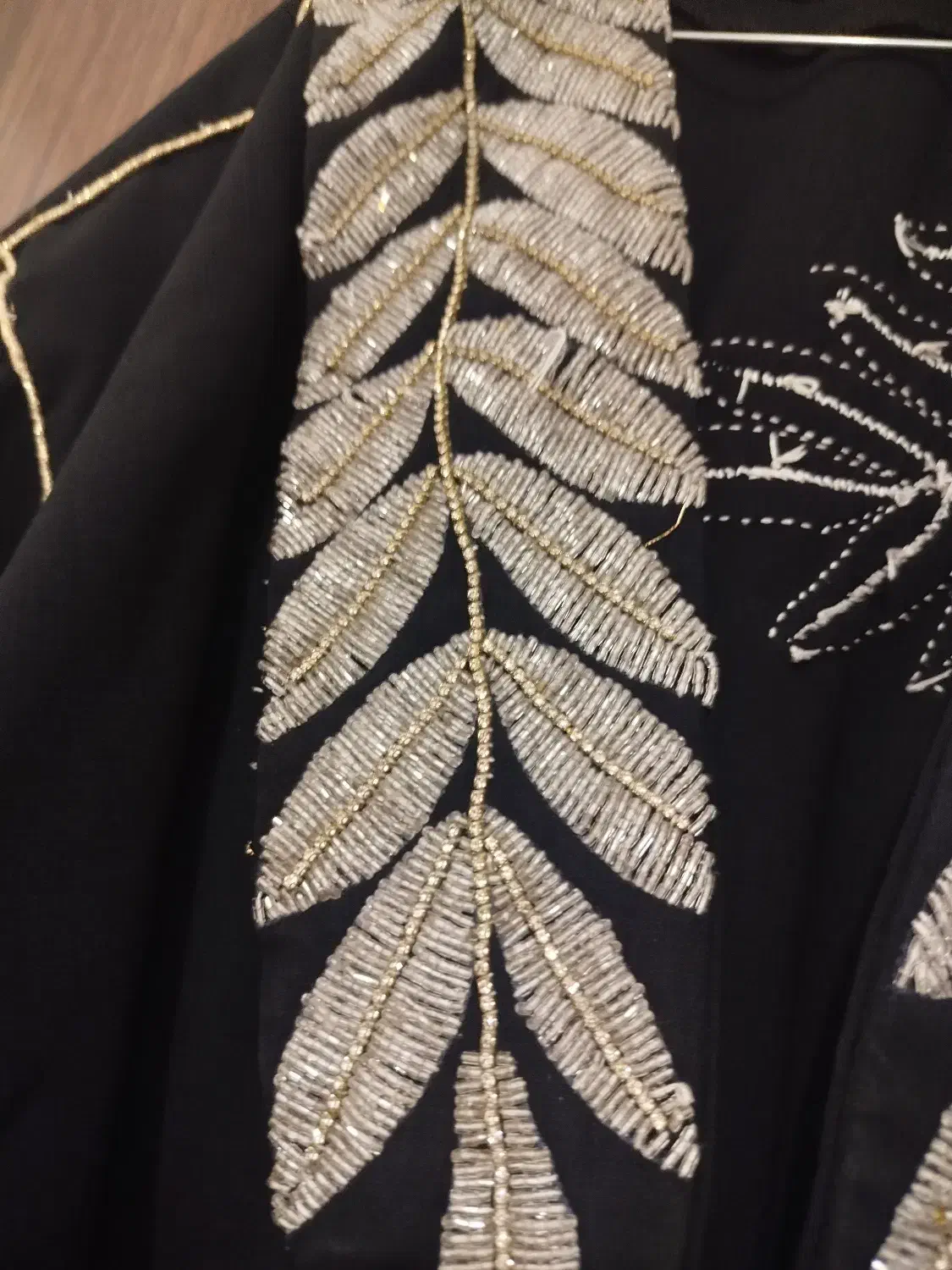 مانتو مجلسی در حد نو فول ملیله خیلی زیبا|لباس|جوانرود, |دیوار