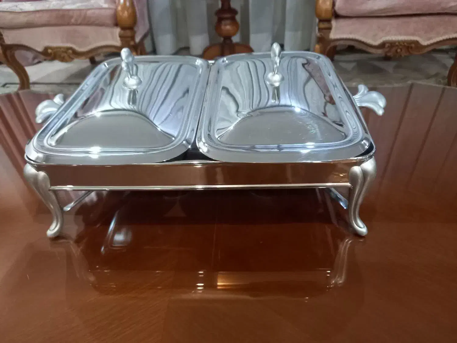 ظرف سیلور دو قلو|ظروف سرو و پذیرایی|تهران, هفت حوض|دیوار