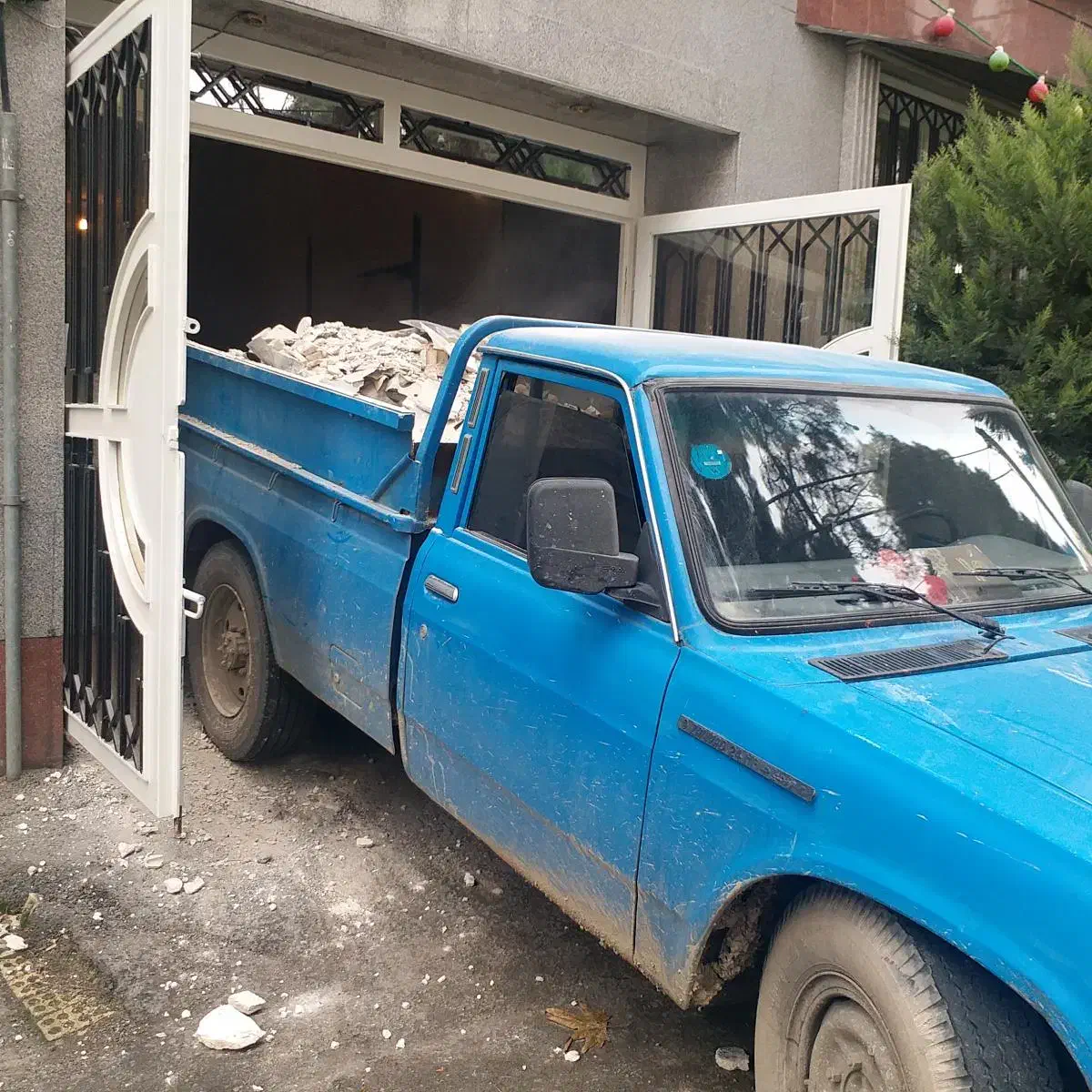 حمل مصالح و ضایعات ساختمانی با نازلترین قیمت|خدمات حمل و نقل|شیراز, پودنک|دیوار