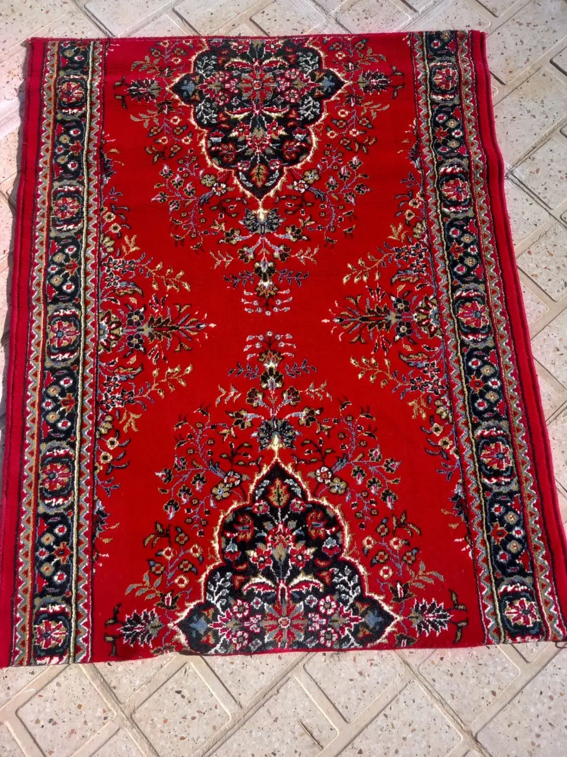 دوعدد کناره فرش|فرش|نهاوند, |دیوار