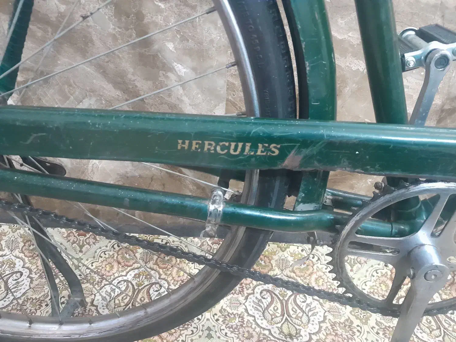 سلام دوچرخه قدیمی هرکولس انگلیسی  و یک دوچرخه هیرو|دوچرخه، اسکیت، اسکوتر|مشهد, شهید آوینی|دیوار