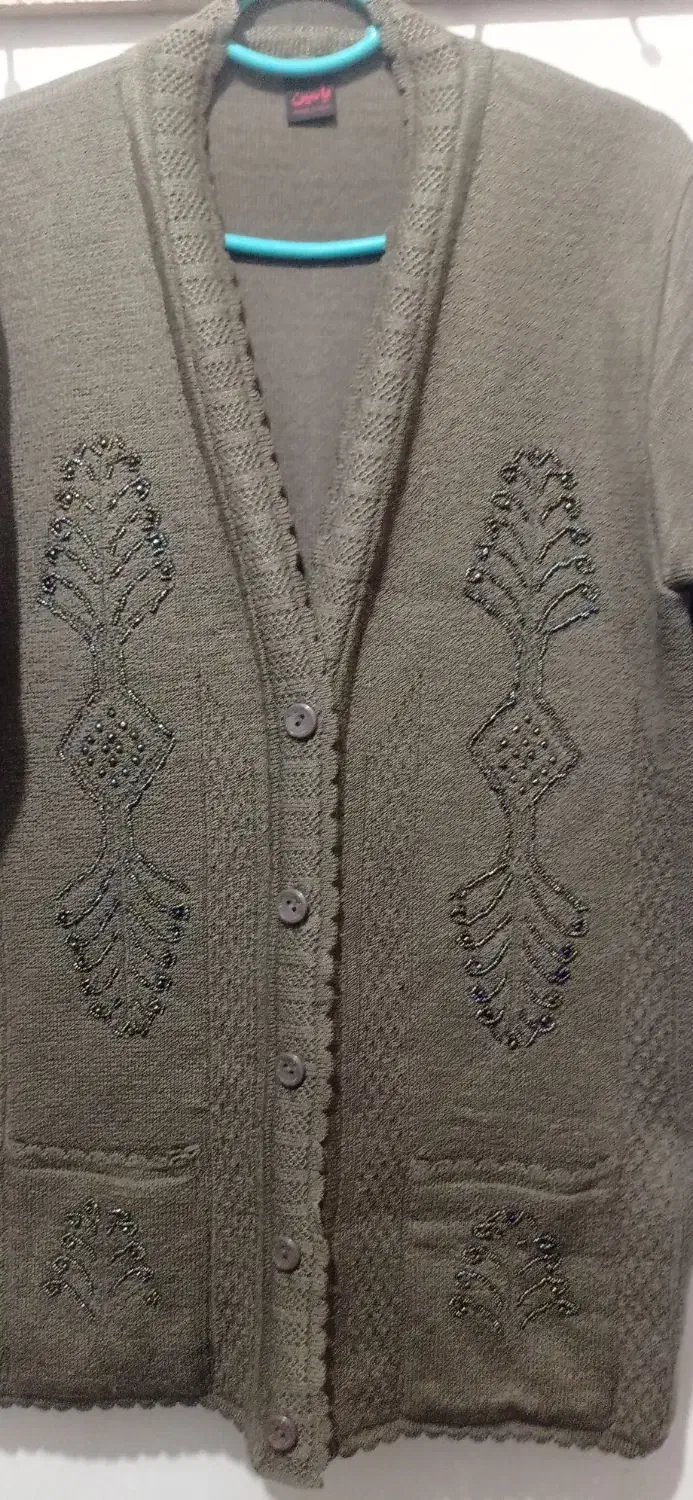 ژاکت بافت زنانه سایز 44--46|لباس|زنجان, |دیوار