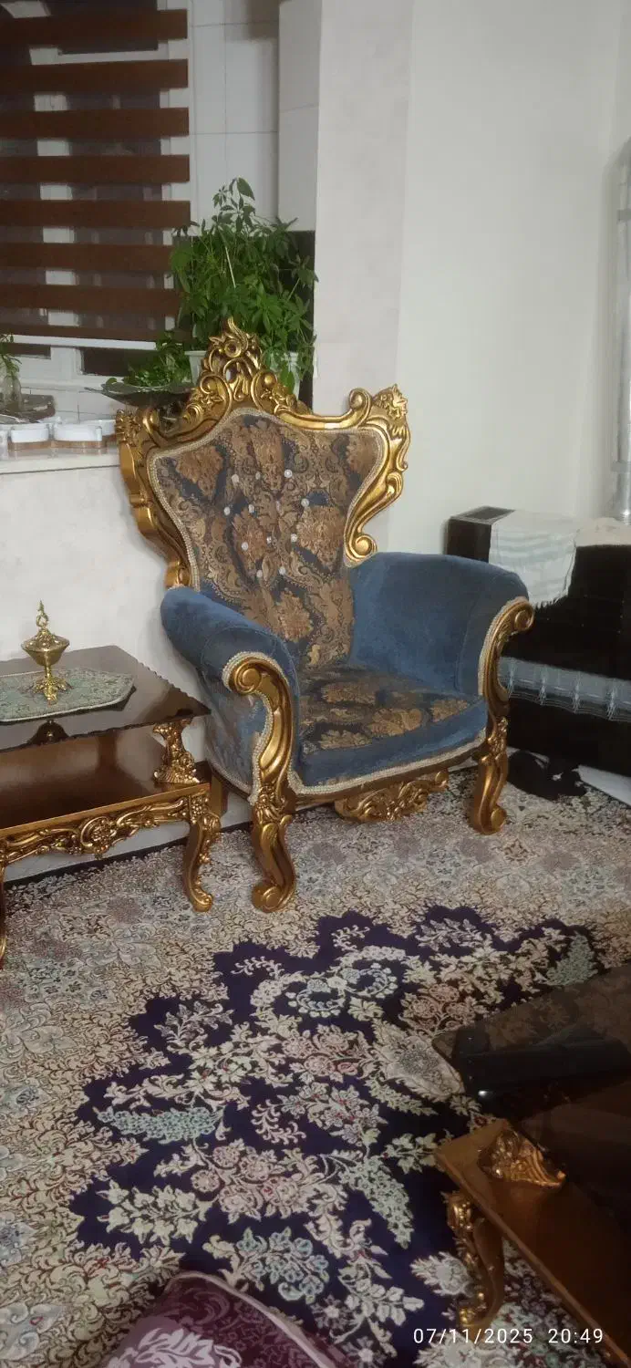 مبل استیل 7 نفره|مبلمان خانگی و میز عسلی|تهران, ائمه اطهار|دیوار