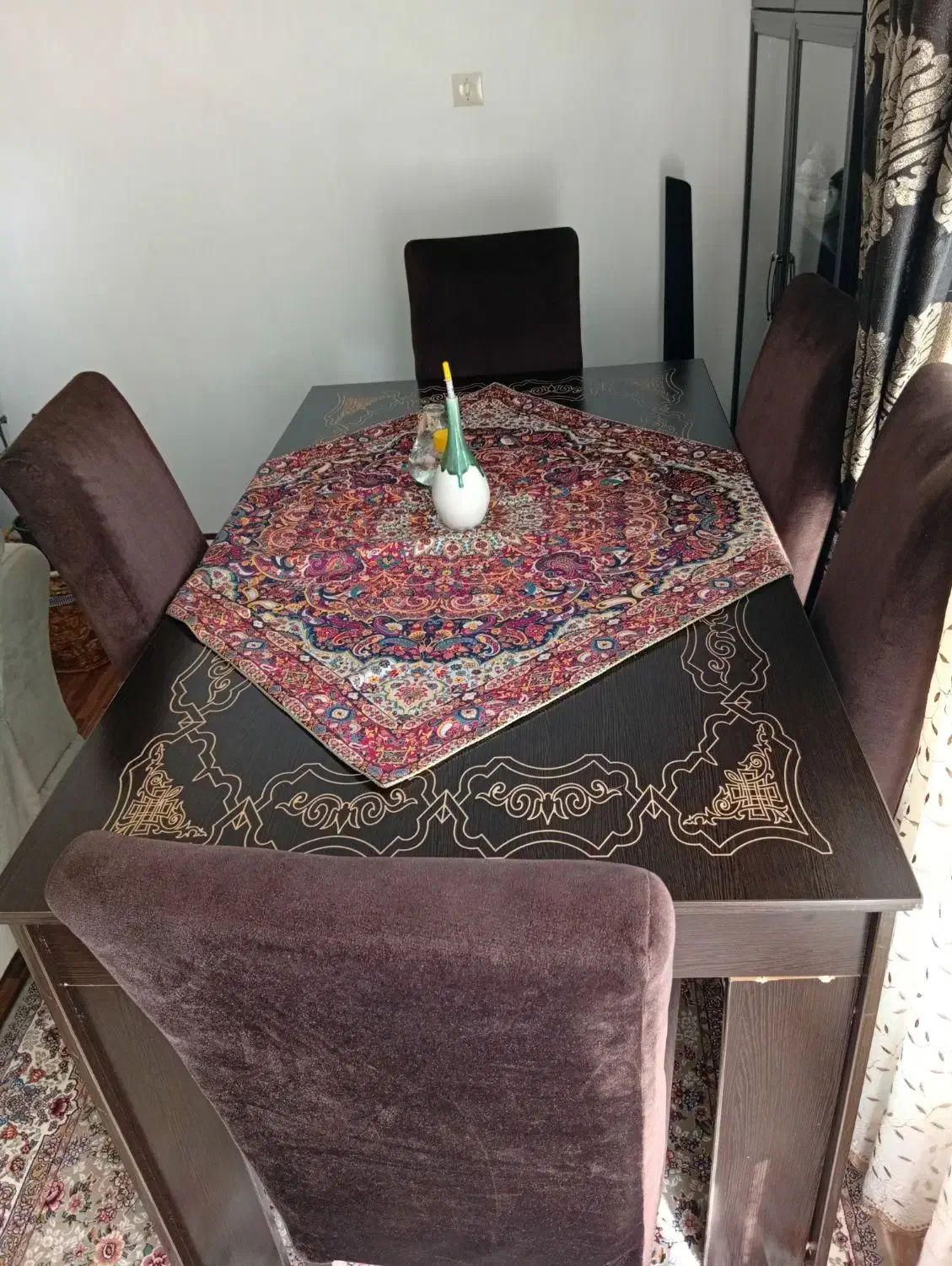 میز نهار خوری|میز و صندلی غذاخوری|مهاباد (آذربایجان غربی), |دیوار