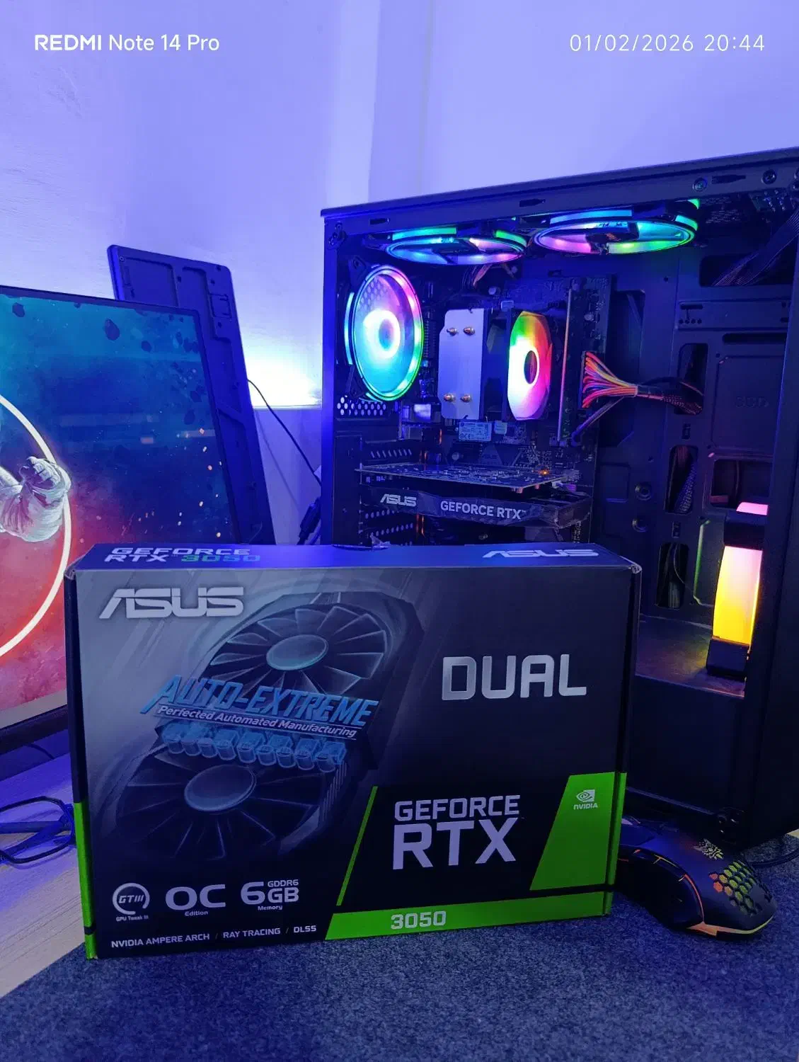 کارت گرافیک rtx 3050|قطعات و لوازم جانبی رایانه|بروجرد, |دیوار