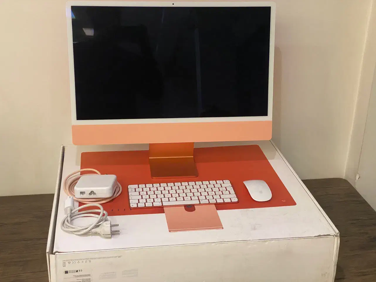 iMac M1  ایمک نارنجی|رایانه رومیزی|تهران, میرداماد|دیوار