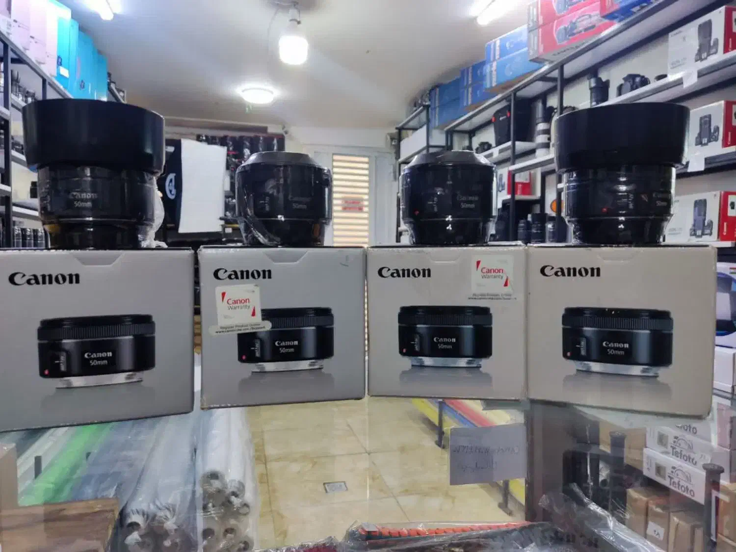 لنز کنان 50فیکس  1*8|دوربین عکاسی و فیلم‌برداری|قم, دورشهر|دیوار