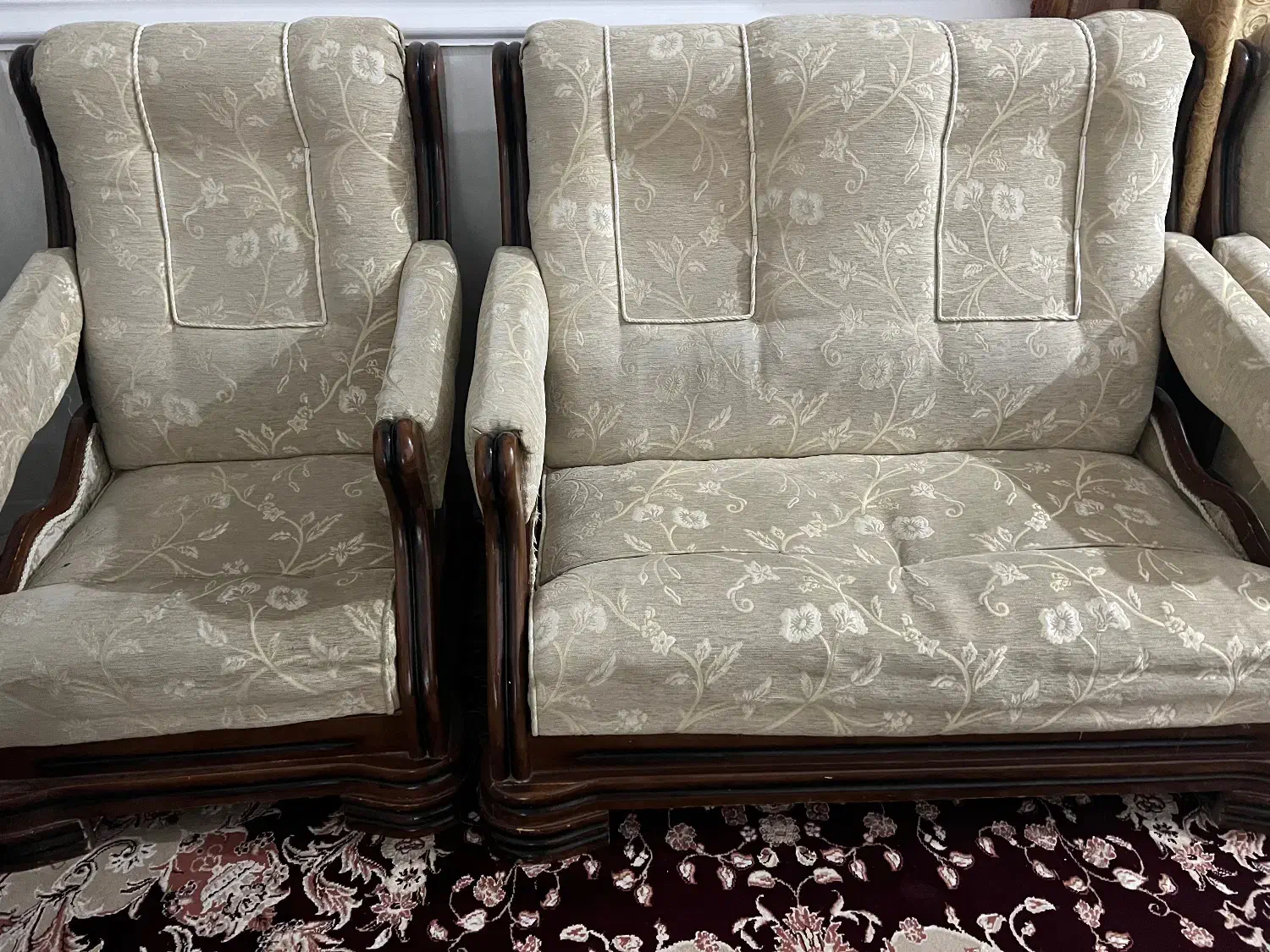 فروش مبل راحتی ۸نفره|مبلمان خانگی و میز عسلی|دلوار, |دیوار