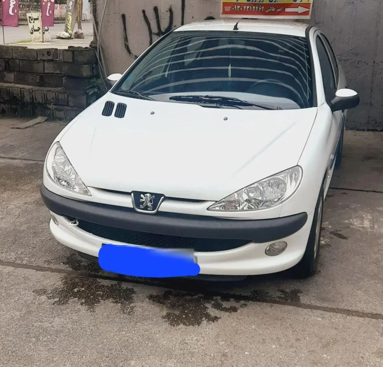 ۲۰۶بی رنگ v8|خودرو سواری و وانت|چالوس, |دیوار