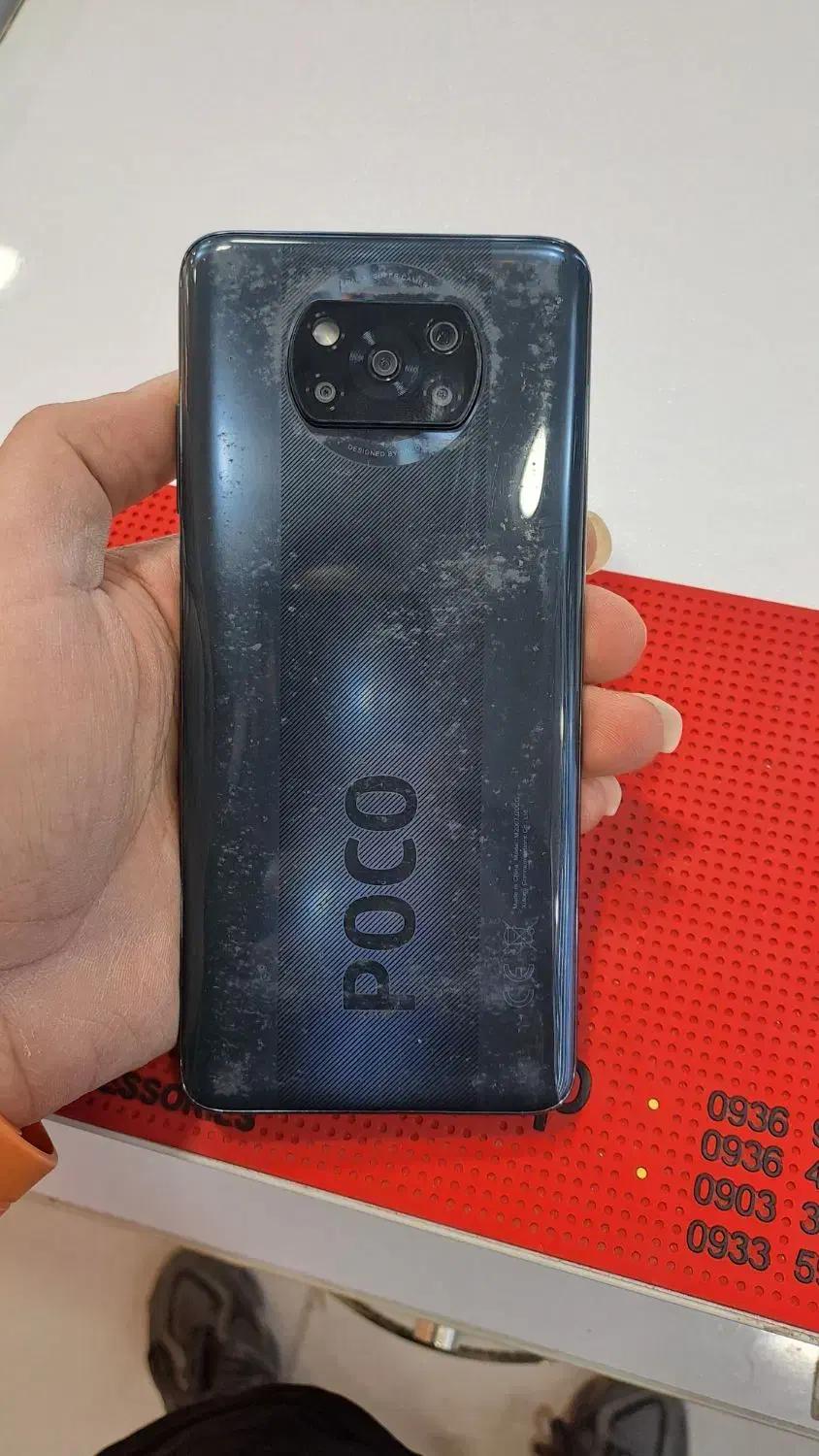 گوشی شیائومی poco x3 nfc  رام ۶ حافظه ۶۴ گیگ|موبایل|اهواز, کوی مهدیس|دیوار