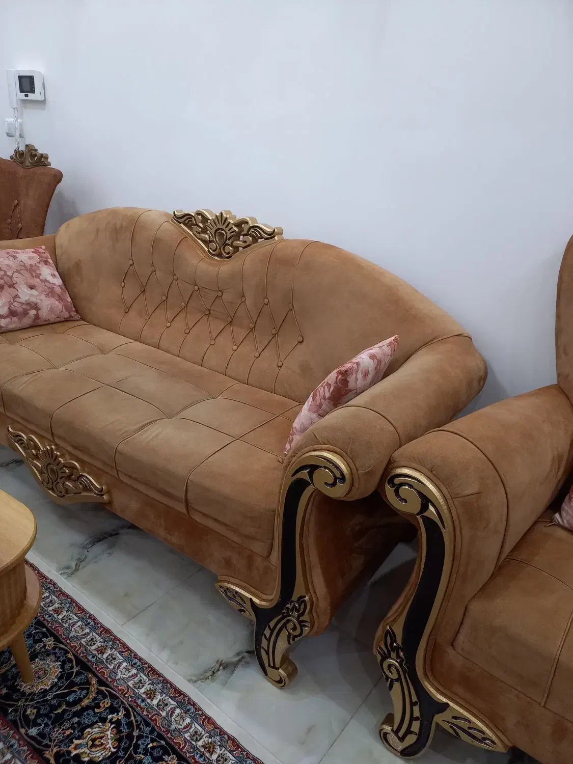 فروش مبلمان ۷نفره و میز نهارخوری|مبلمان خانگی و میز عسلی|لنگرود, |دیوار