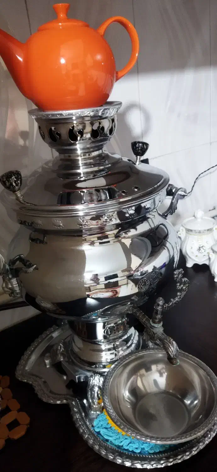 سماور هشت لیتری|سماور، چایساز، قهوهساز|نهاوند, |دیوار