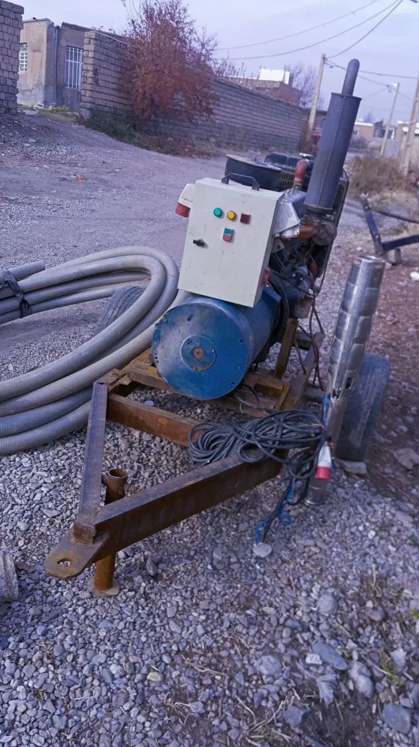 ژنراتور 24 کیلوات با موتور چهار سیلندر ووزل|ماشین‌آلات صنعتی|سیلوانه, |دیوار