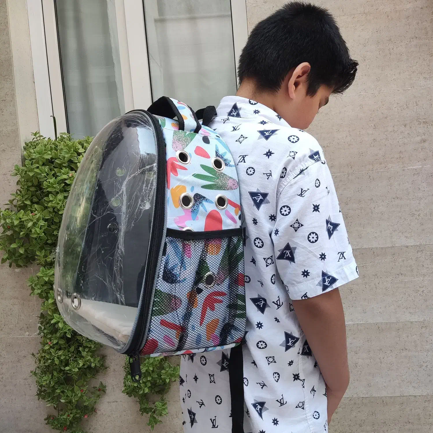 کوله حمل پرنده zopet سایز بزرگ|لوازم جانبی حیوانات|قم, چهل درخت‎|دیوار