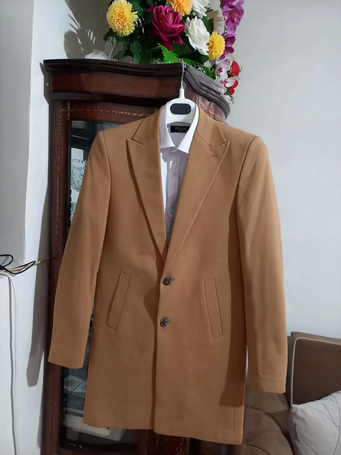 پالتو شتری سایز 50|لباس|تبریز, |دیوار