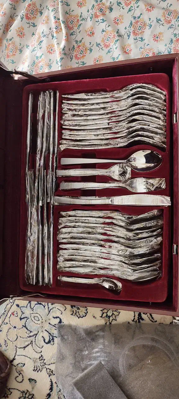 سرویس ۱۱۰ پارچه قاشق چنگال برند نیکولو المان|ظروف سرو و پذیرایی|اصفهان, جوزدان الیادران|دیوار