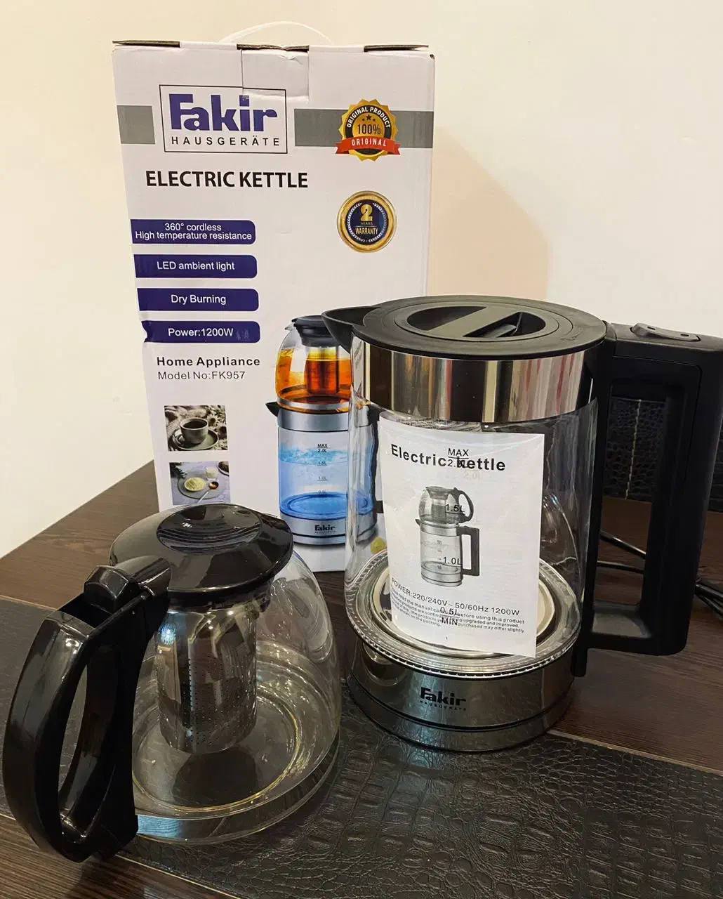 چایی ساز نو با جعبه|سماور، چای‌ساز، قهوه‌ساز|نوشهر, |دیوار