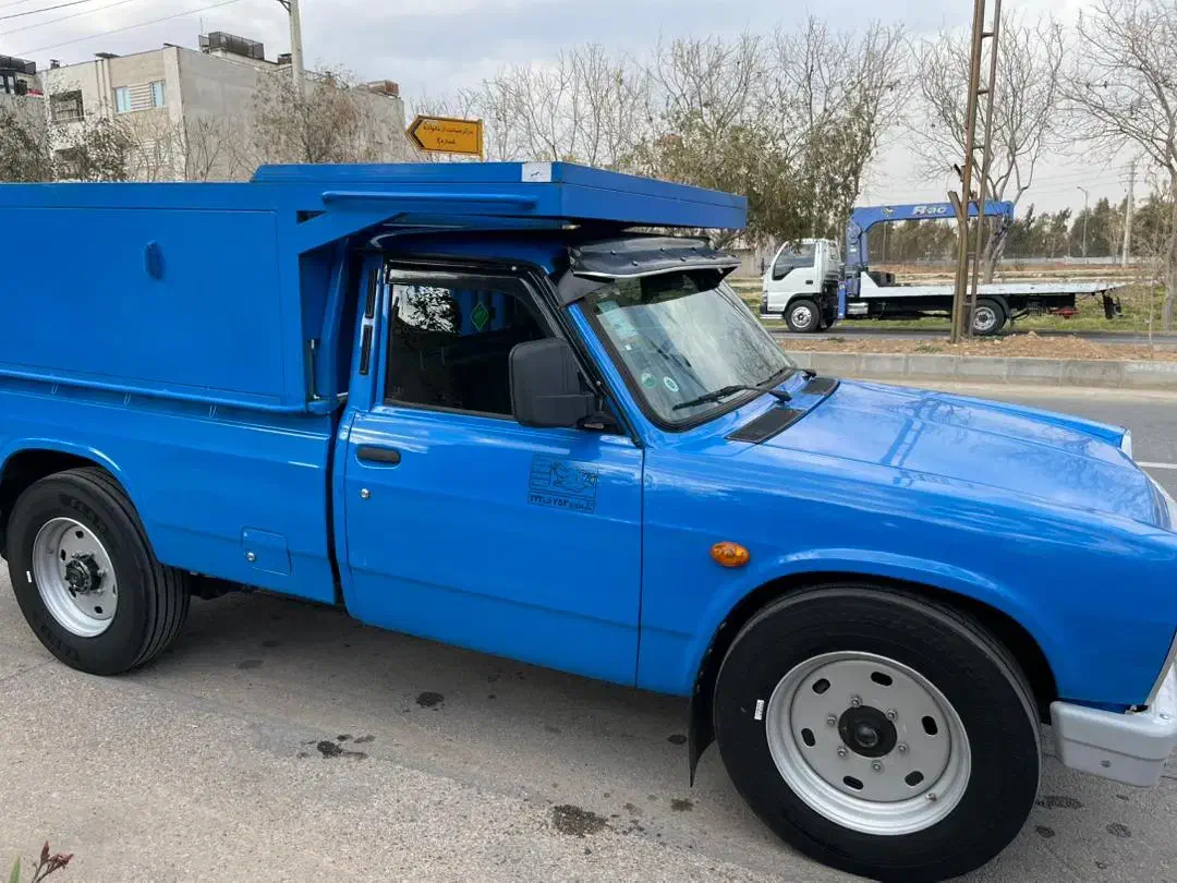 وانت نیسان دوگانه کارخونه مدل۴۰۲کولر دار|خودرو سواری و وانت|همایجان, |دیوار