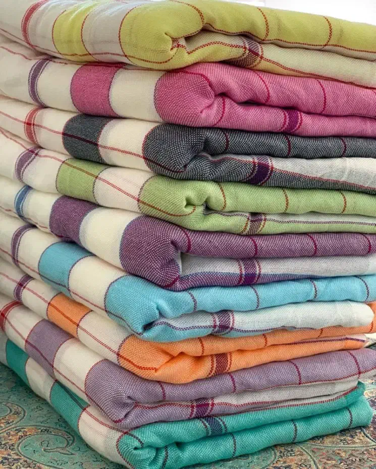 منسوجات نخی|سفره، حوله، دستمال آشپزخانه|یزد, |دیوار