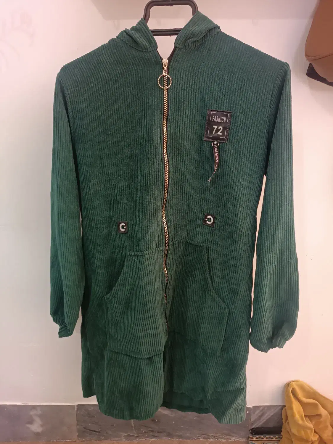 مانتو نو مخمل کبریتی|لباس|گناباد, |دیوار