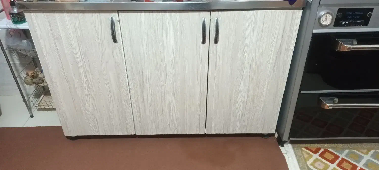 کمد ظرفشویی با سینک بفروش میرسد|مصالح و تجهیزات ساختمان|آذرشهر, |دیوار