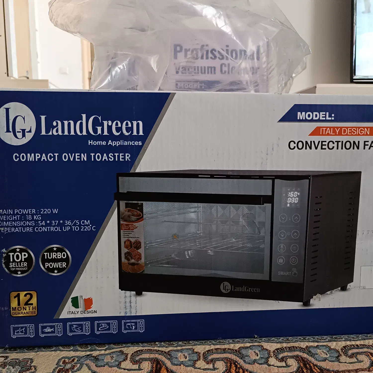 گاز رومیزی شیشه ای و آون توستر|اجاق گاز و لوازم برقی پخت‌وپز|قرچک, پویینک|دیوار