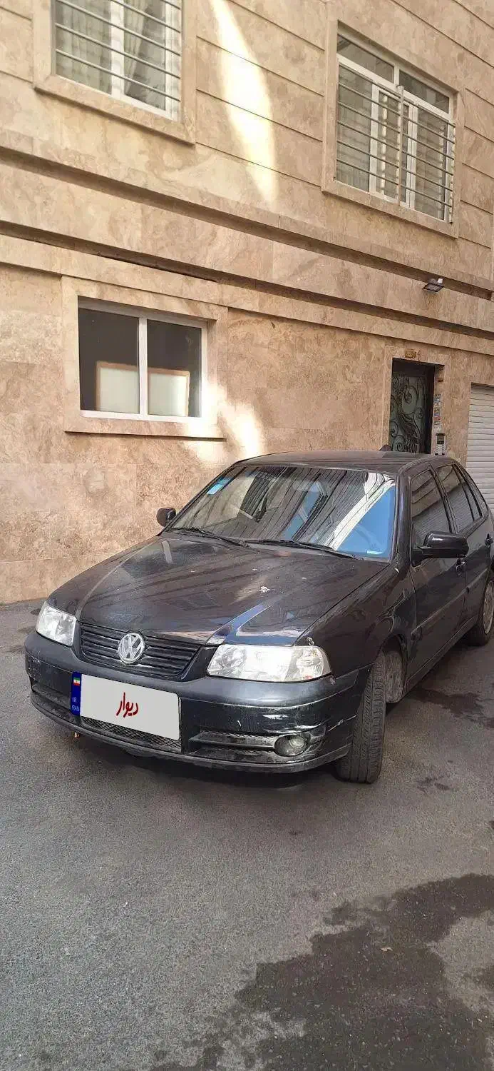 فولکس گل مشکی مدل ۸۷ بی رنگ|خودرو سواری و وانت|تهران, امیر بهادر|دیوار