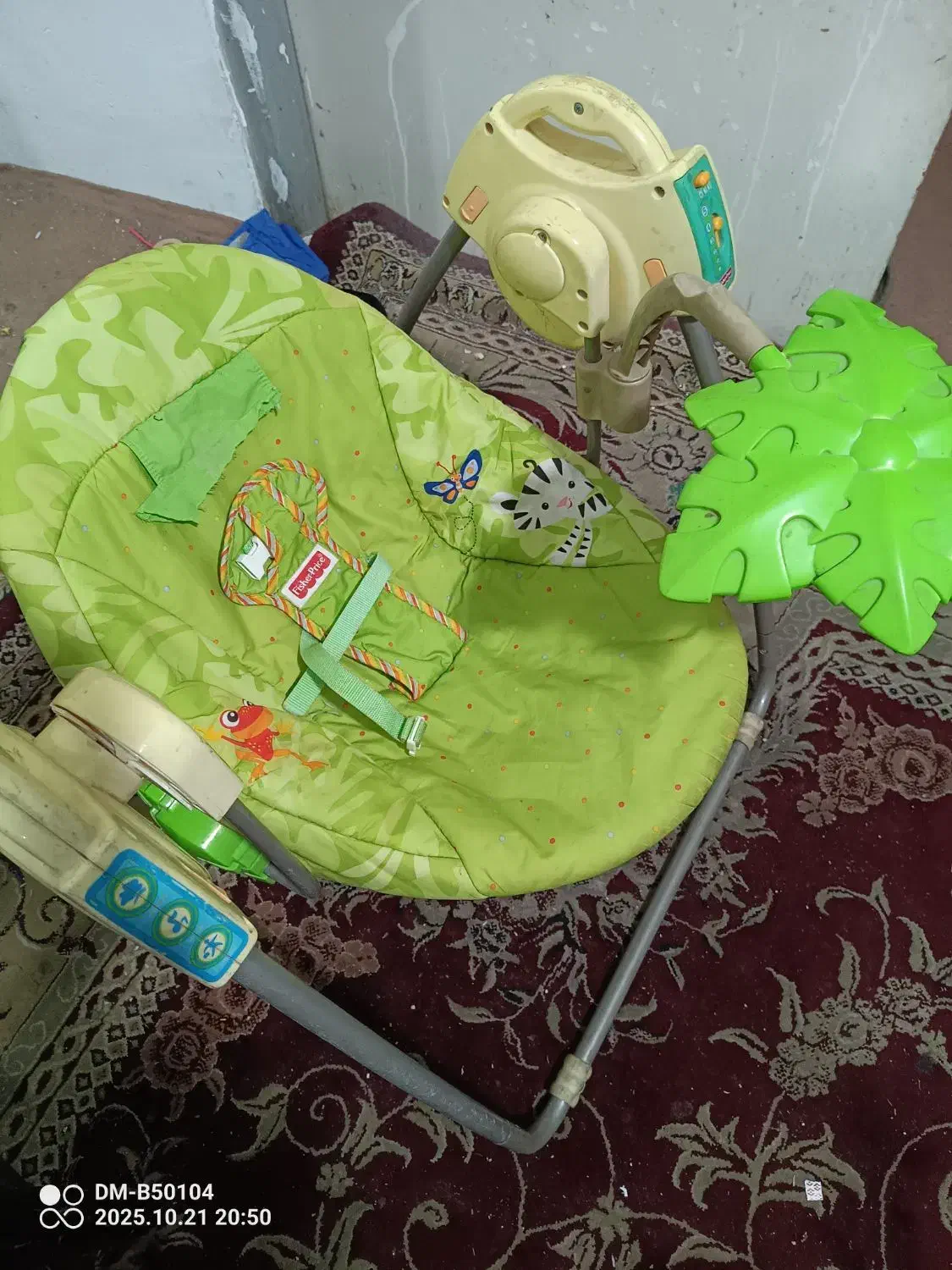 نی نی لای لای  یا تاب خارجی فیشر پرایز|اسباب و اثاث بچه|قم, نیروگاه|دیوار