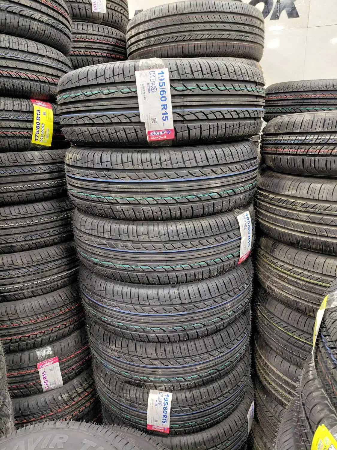 انواع لاستیک های ایرانی و چینی در سایز های مختلف|قطعات یدکی و لوازم جانبی|اهواز, ۳۰ متری|دیوار