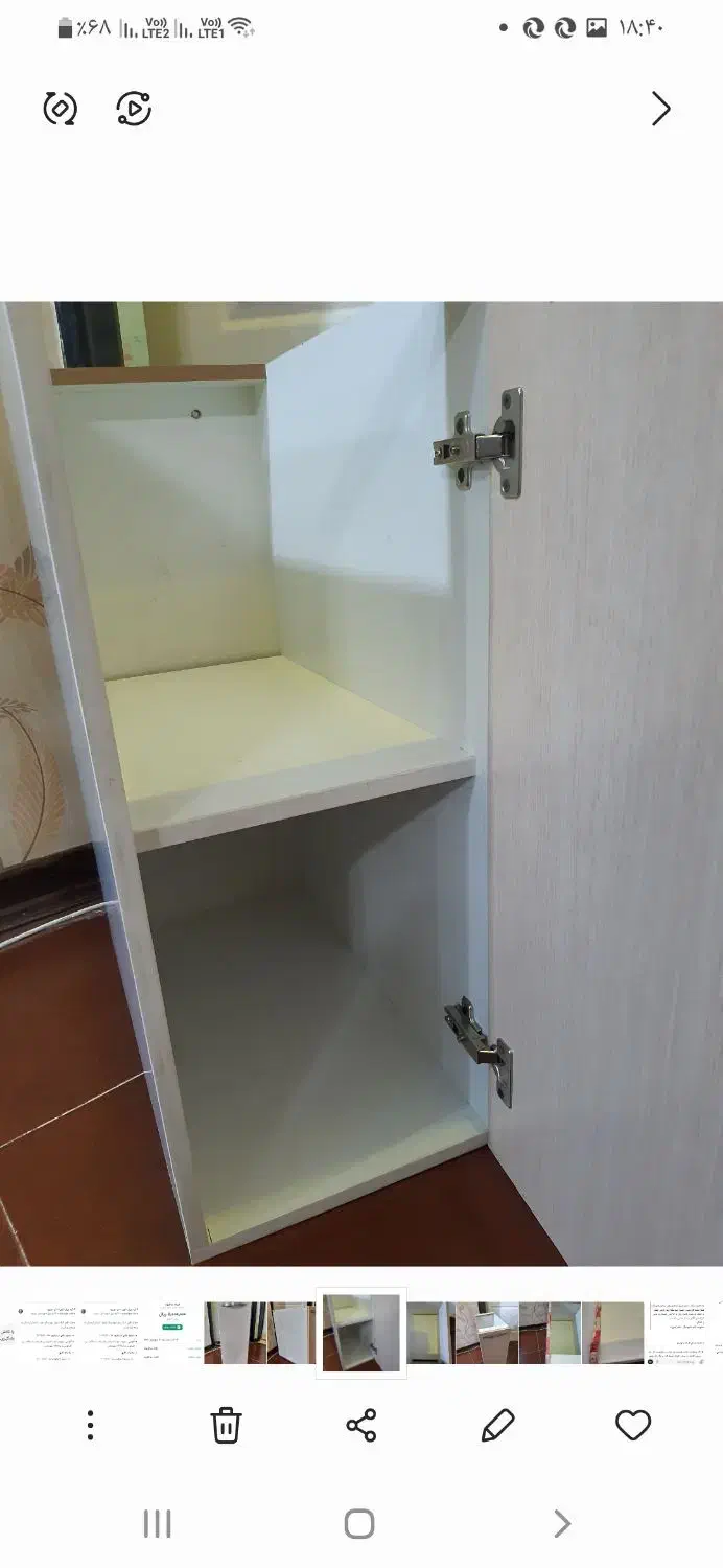 کابینت تک در ام دی اف|مصالح و تجهیزات ساختمان|دورود, |دیوار