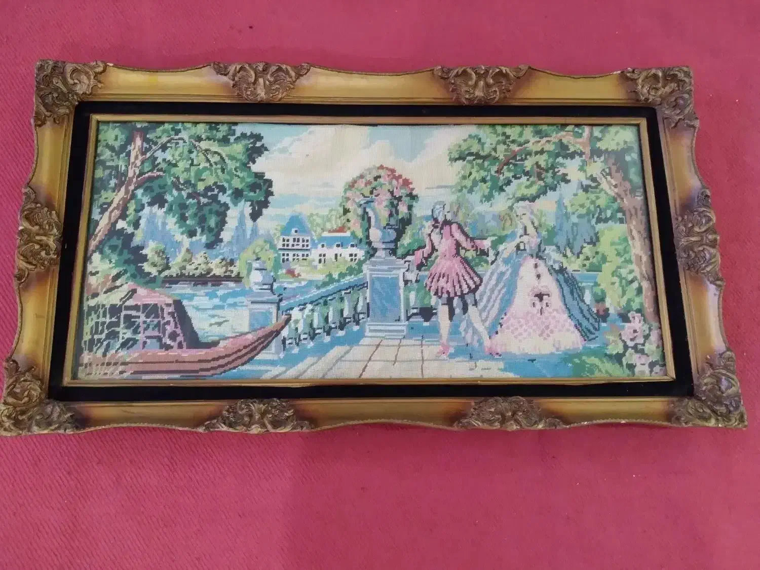 تابلوکوبلن دوزی دست دوز|تابلو، نقاشی، عکس|اردبیل, |دیوار