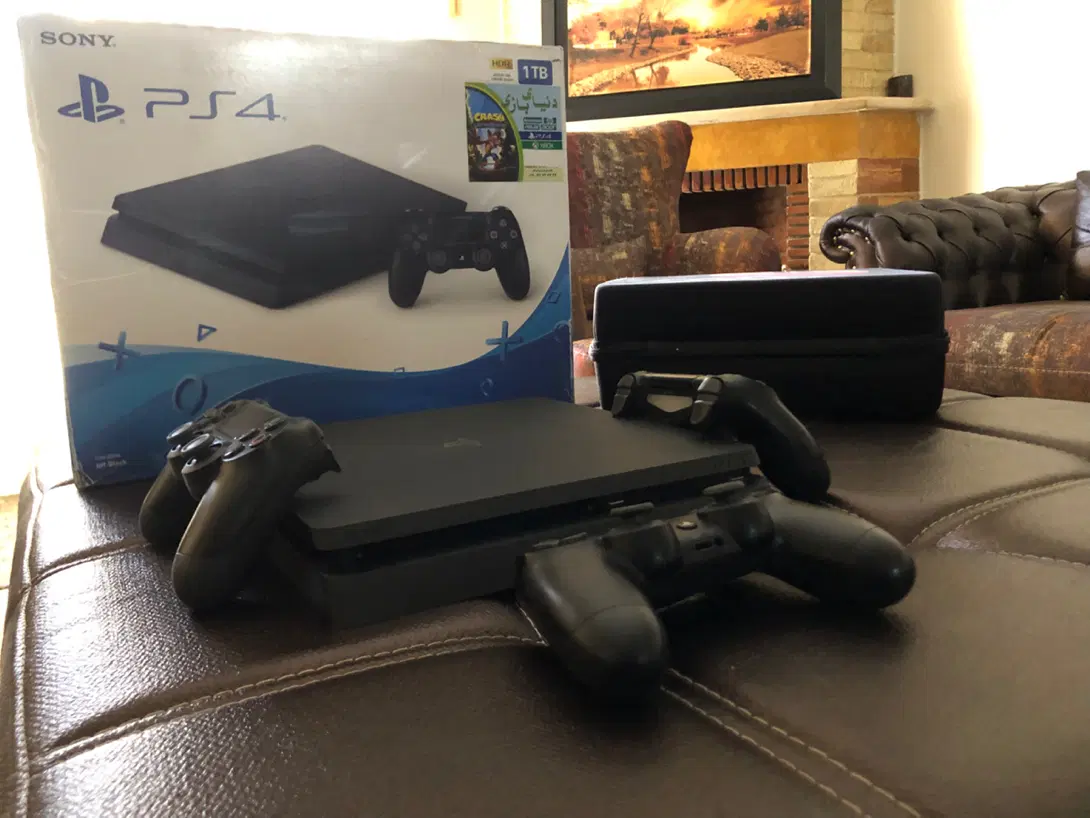 Ps4 slim 1 tra در حد|کنسول، بازی ویدئویی و آنلاین|کرج, عظیمیه|دیوار