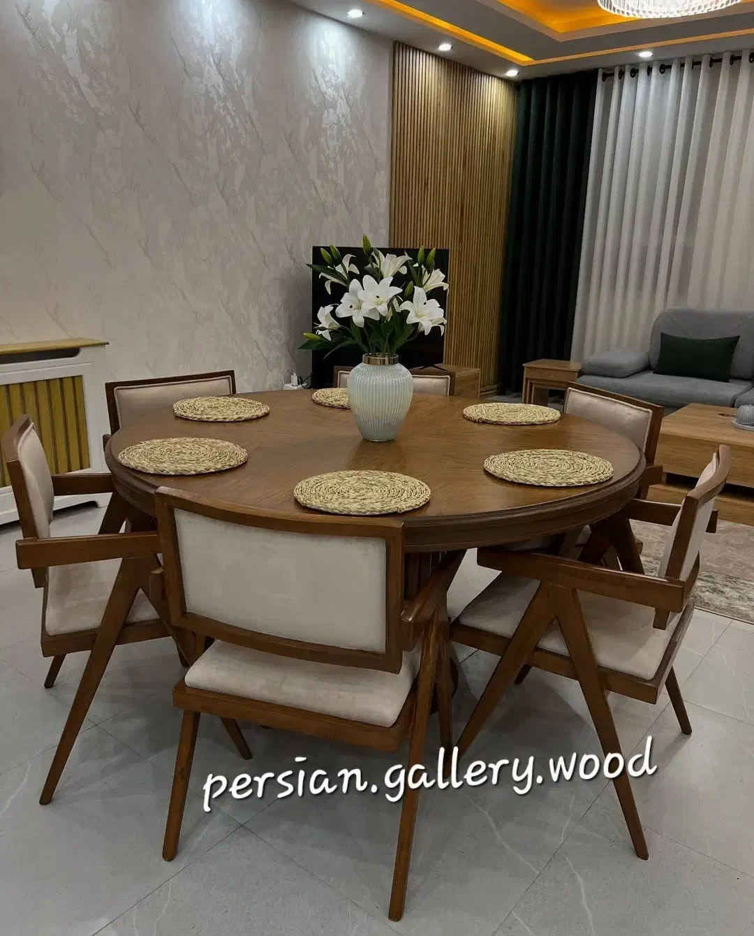 نایریکا میز ناهارخوری آوینارا با قیمت کارخانه|میز و صندلی غذاخوری|تهران, پرستار|دیوار